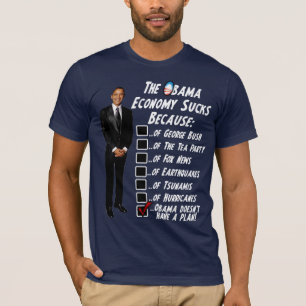 T-shirt L'économie d'Obama suce