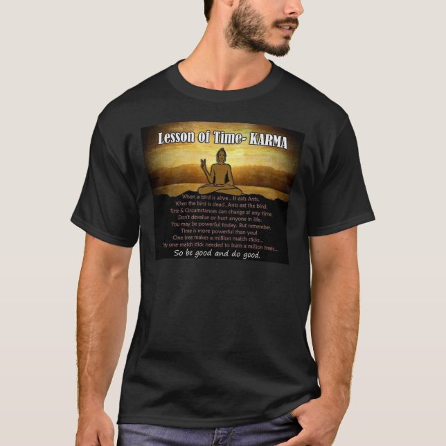 T-shirt Leçons de Time_Karma (Devant)