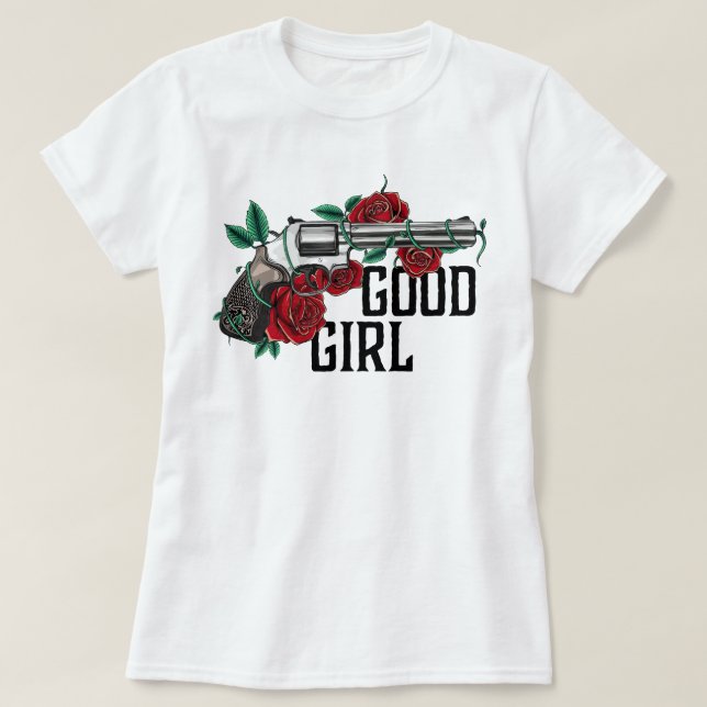 T-shirt Lecteur Adeline Smut Inspiré De Bonne Fille (Design devant)