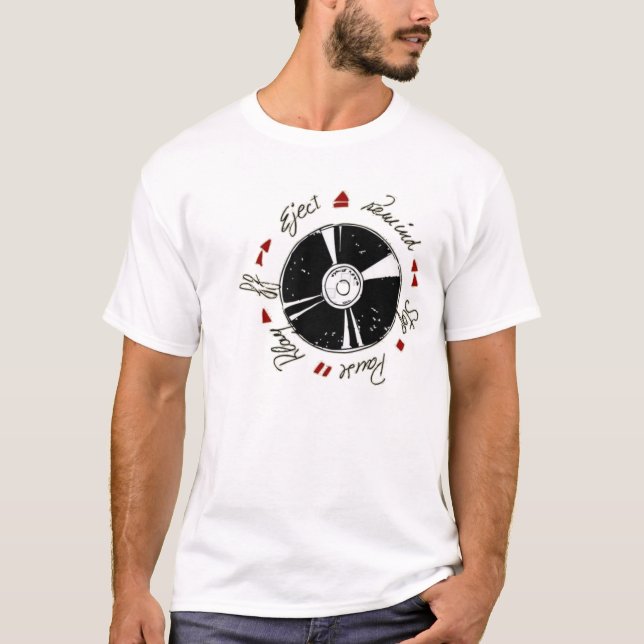 T-shirt lecteur CD (Devant)