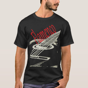 T-shirt Lecteur de guitare acoustique flamenco Premium