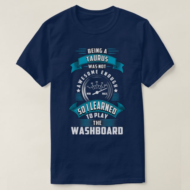 T-shirt Lecteur de lavabo Taurus (Design devant)