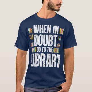 T-shirt Lecteur de livre cool Men Women Library Theme Book