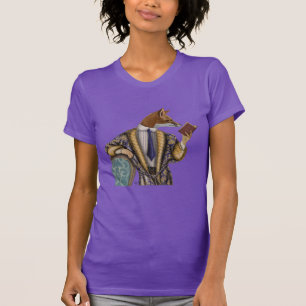 T-shirt Lecteur de livre Fox