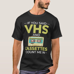T-shirt Lecteur de musique à cassette enregistreur mélange