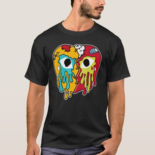 T-shirt Lecteur de séchage du coeur cassé SB Dunk pour la  (Devant)