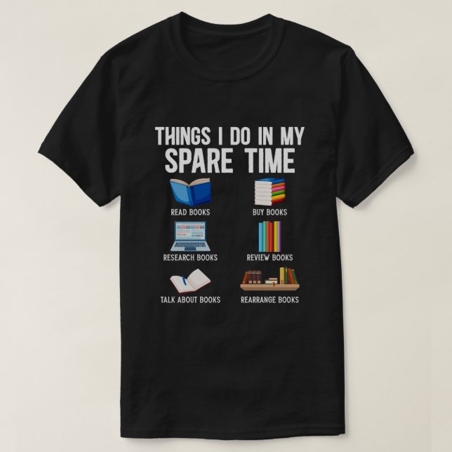 T-shirt Lecteur de ver de livre amusant Lover Humour livre (Design devant)