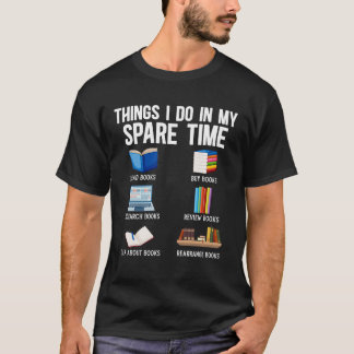 T-shirt Lecteur de ver de livre amusant Lover Humour livre