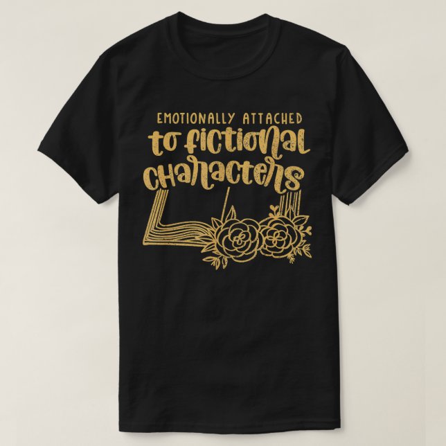 T-shirt Lecteur émotionnel Louveur de livre dire Liter de  (Design devant)