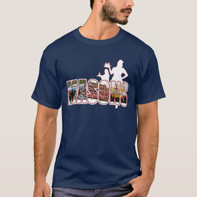 T-shirt Lecteur Masons 2 (Devant)