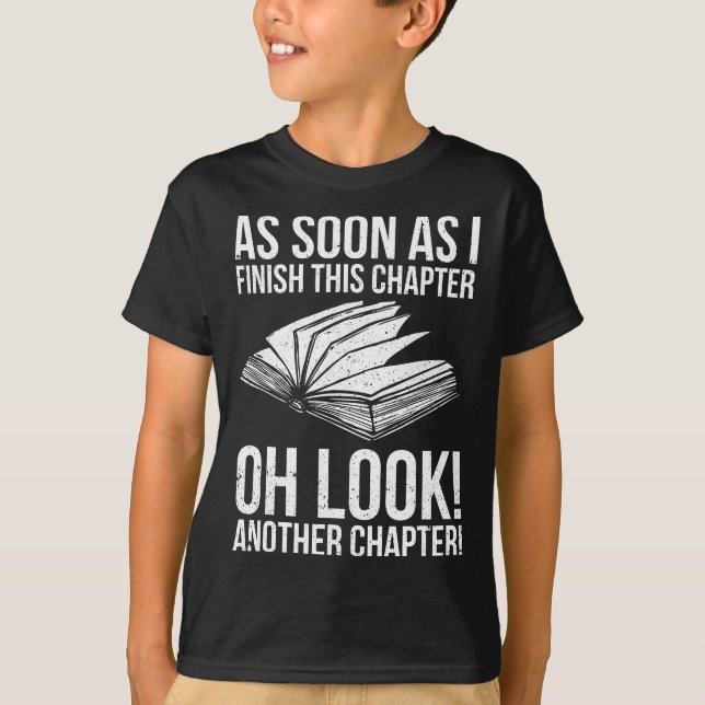 T-shirt Lecture amusante juste un autre chapitre Lover (Devant)
