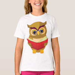 T-shirt Lecture de hibou