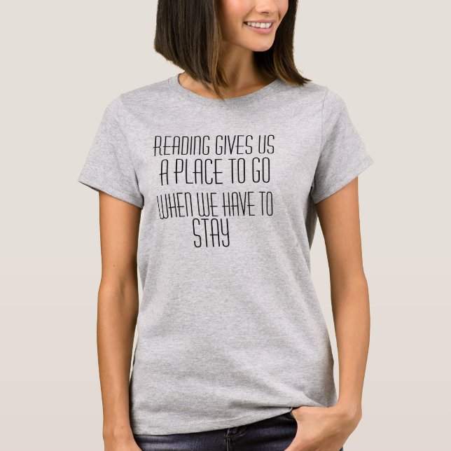 T-shirt Lecture de la citation (Devant)