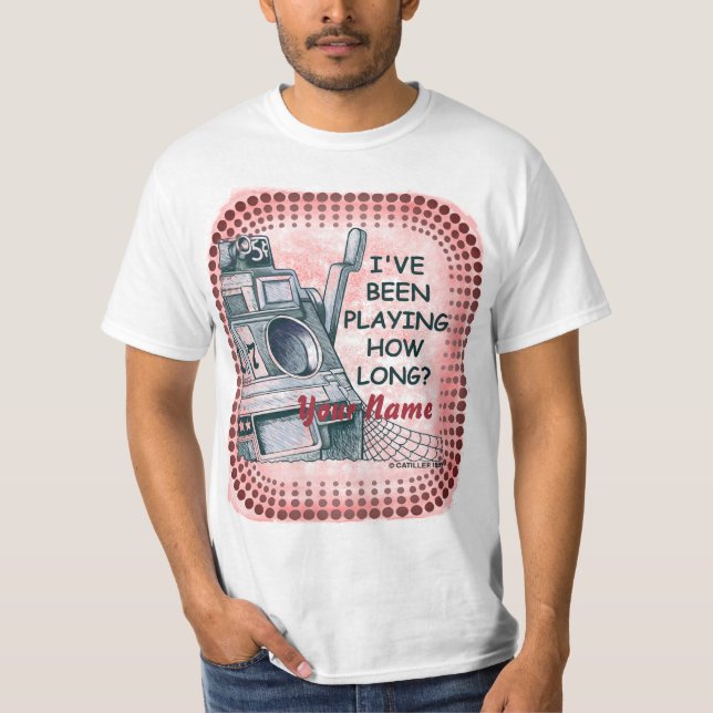T-shirt Lecture des emplacements de durée (Devant)