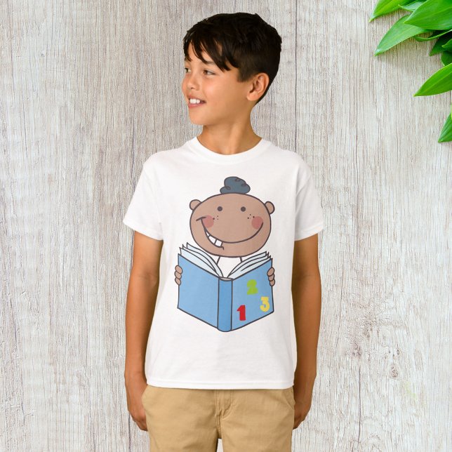 T-shirt Lecture D'Un Livre De Maths Par Un Enfant (Créateur téléchargé)