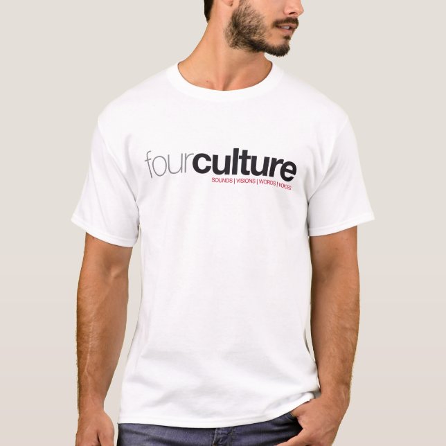 T-shirt Lecture, écriture, révolution : FOURCULTURE (Devant)