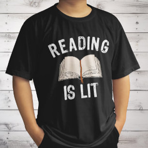 T-shirt Lecture est faible - littérature lecture livres Vi