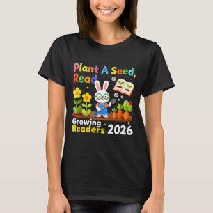 T-shirt Lecture estivale 2026 Plantez une graine Lisez Cro