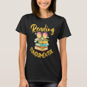 T-shirt Lecture fondamentale Geeky Bookworm Poetry Literat
