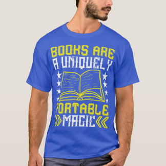 T-shirt Lecture Les Livres Sont Portable Magic 2