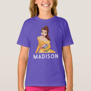 T-shirt Lecture personnalisée de Disney Princesse Belle