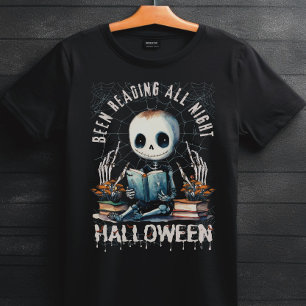 T-shirt Lecture toute la nuit halloween