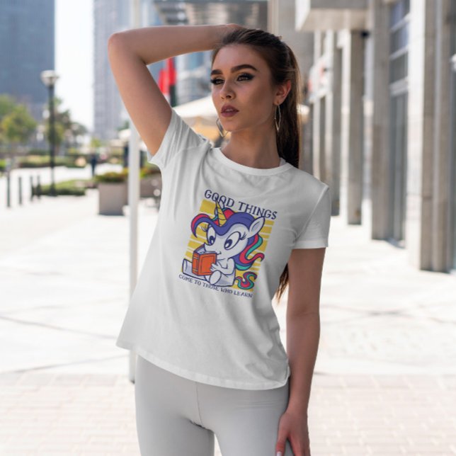 T-shirt Lecture Unicorne (Créateur téléchargé)