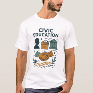 T-shirt L'éducation civique est importante