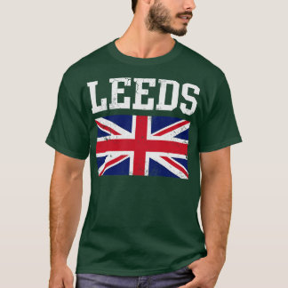 T-shirt Leeds Royaume-Uni Union Angleterre