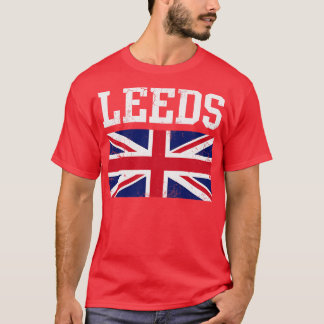 T-shirt Leeds Royaume-Uni Union Angleterre