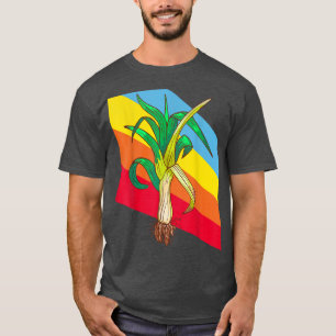 T-shirt Leek Vegetables Food Vegan Vegetarian  902