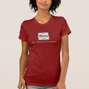 T-shirt L'effet de surprise de table périodique est huent