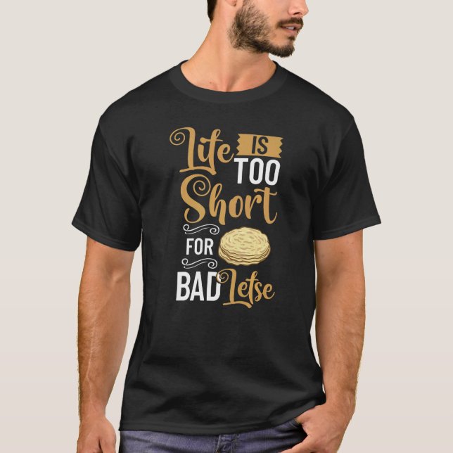 T-shirt Lefse Norwegian pain de recette fabricant pain pla (Devant)