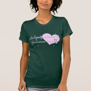 T-shirt Légalement désordre avec la propriété de l'ét