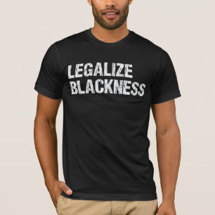 T-shirt Légaliser la noirceur African Pride Histoire noire