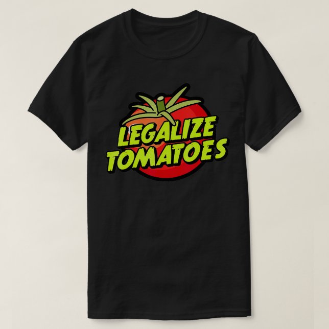 T-shirt Légaliser Tomates Tomate (Design devant)