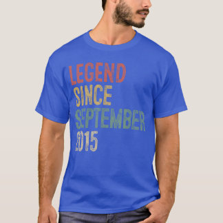 T-shirt Legend 2015 10th Birthday Gifts for Boy Girl 10 Ye
