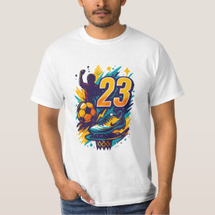T-shirt Legend 23 Sports Tee - Basketball & Football Fusio