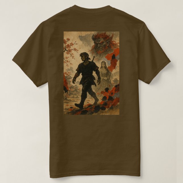 T-shirt Legend of Zelda (Design Back)
