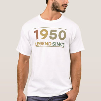 T-shirt Legend Since 1950