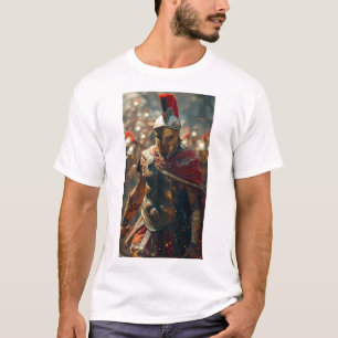T-shirt Légendaire 300 Guerriers spartiates combattant les