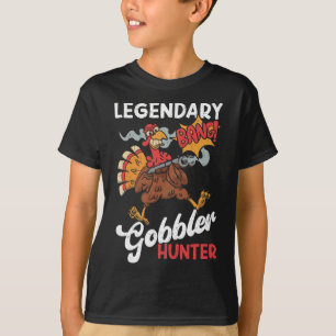 T-shirt Légendaire Chasseur de gobelets drôle Turquie chas