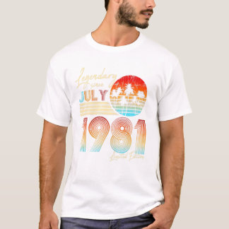 T-shirt Légendaire depuis juillet 1981