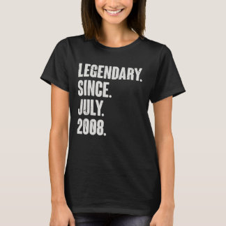 T-shirt Légendaire depuis juillet 2008 14 ans 14e annivers