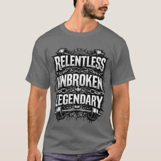 T-shirt légendaire inébranlable