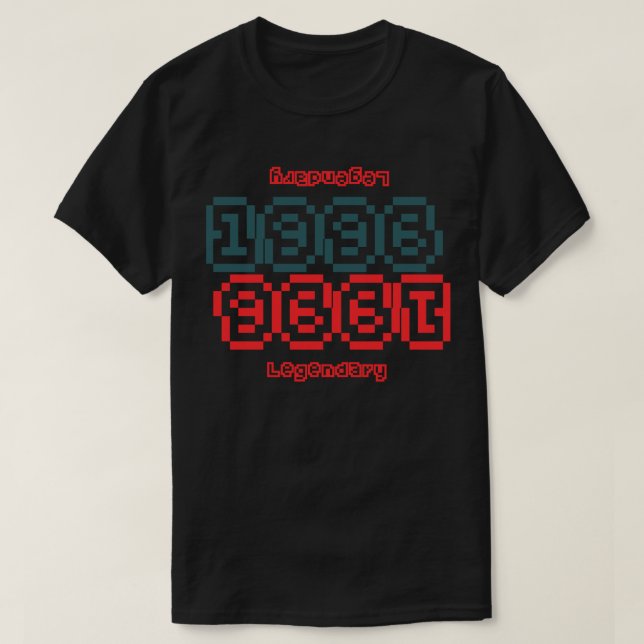 T-shirt Légendaire né en 1996 (Design devant)
