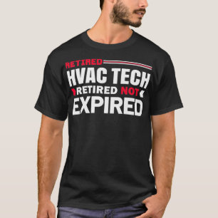 T-shirt Légendaire retraité HVAC Tech Cool Drôle retrai