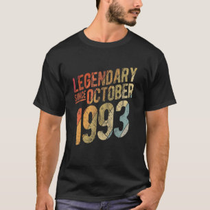 T-shirt Légendaire vintage depuis octobre 1962 60 ans Birt