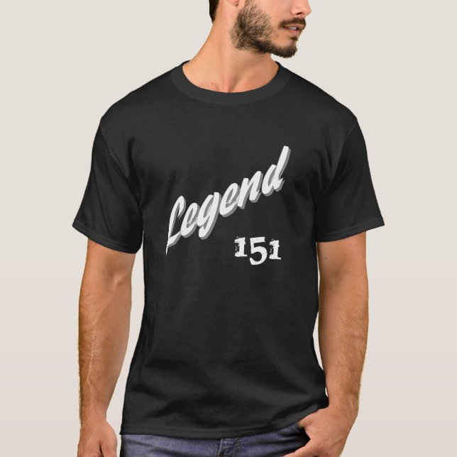 T-shirt Légende 151 (Devant)