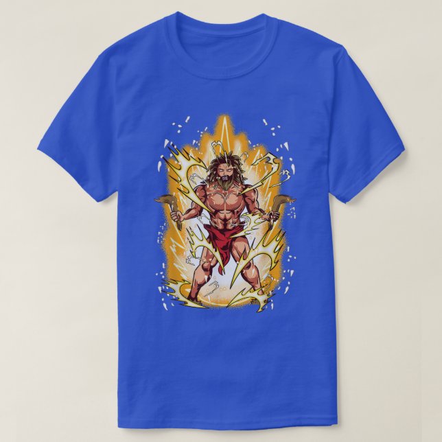 T-shirt Légende biblique de Super Samson  (Design devant)